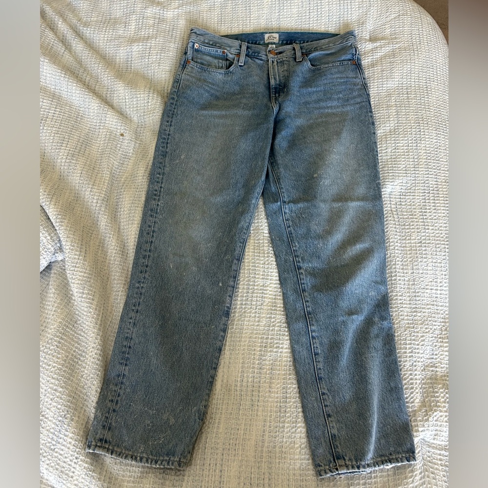 J. Crew High Rise Slouchy Boyfriend Jeans